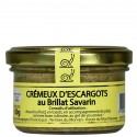 Crémeux d'escargots au Brillat Savarin à tartiner 80g