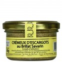 Crémeux d'escargots au Brillat Savarin à tartiner 80g