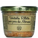 Véritables rillettes pur porc du Morvan 180g Terrines du Morvan