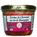 Terrine de chevreuil au vin de Bourgogne 180g