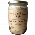 Blanquette de Veau au riz et aux champignons de Paris 600g