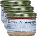 Terrine de Campagne 180g x 2 + 1 Gratuit