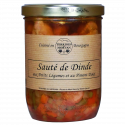 Sauté de Dinde aux Petits légumes et au Piment doux 750g