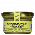 Crémeux d'escargots au Brillat Savarin à tartiner 80g