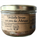 Véritable terrine pur porc du Morvan 180g (Porcs élevés en Morvan)