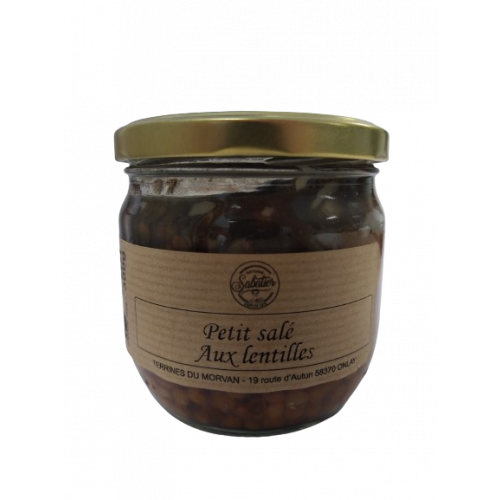 Petit Salé  Aux lentilles 300g  Antoine Sabatier