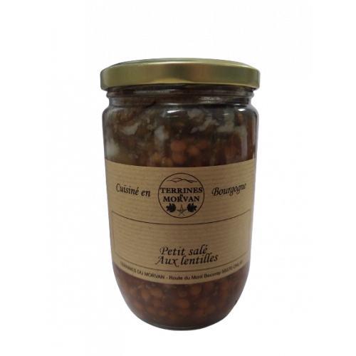 Petit salé Aux lentilles 600g