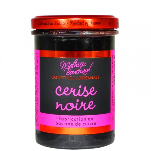 Confiture cerise noire 250g