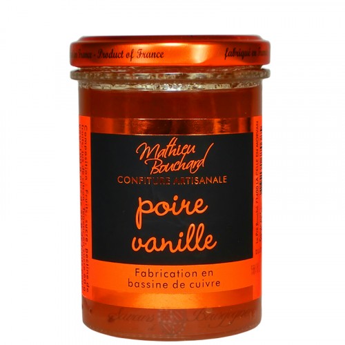 Confiture poire vanille 250g