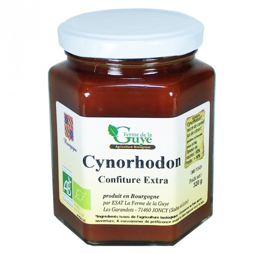 Confiture Cynorhodon 320g Bio ferme de Guye