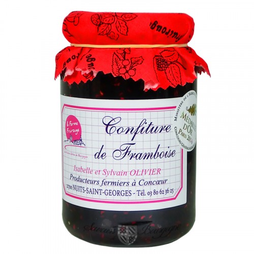 Confiture Framboise 450g Medaille d'Or 2014
