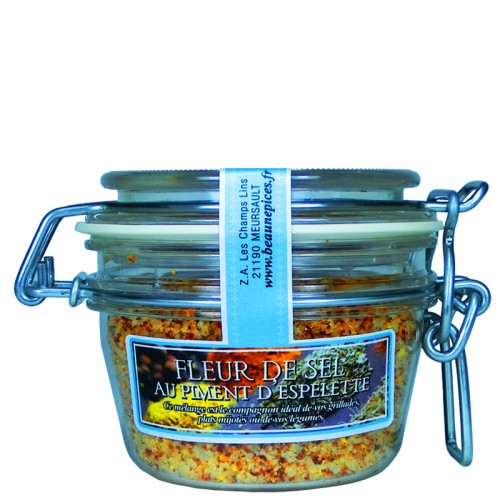 Fleur de sel au Piment d'Espelette 100g