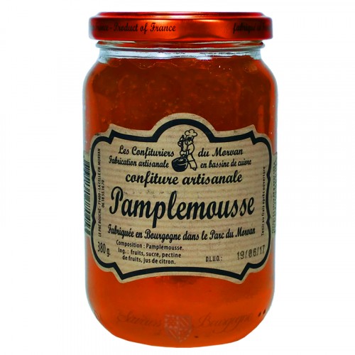 Confiture Pamplemousse 380g Confiturier du Morvan