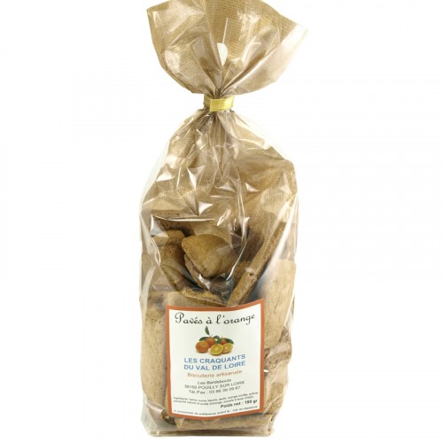 Pavés à l'orange 180g