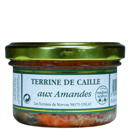 Terrine de Caille aux amandes 80g