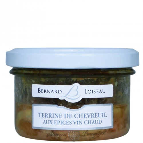 Terrine de Chevreuil aux épices vin chaud 80g