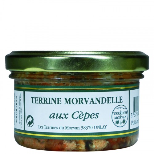 Terrine Morvandelle aux Cèpes 80g