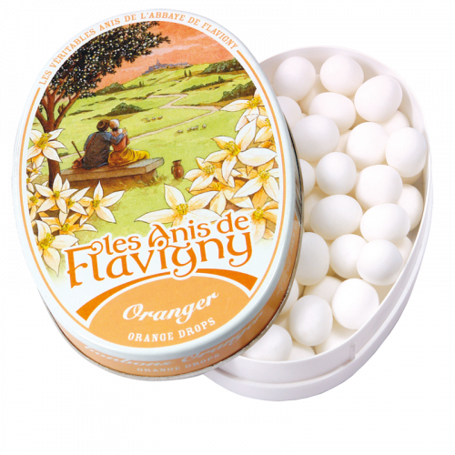 Boite ovale 50g - Fleur d'oranger