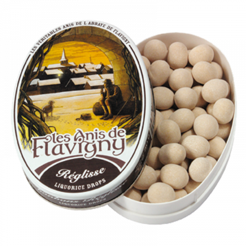 Boite ovale 50g - Reglisse