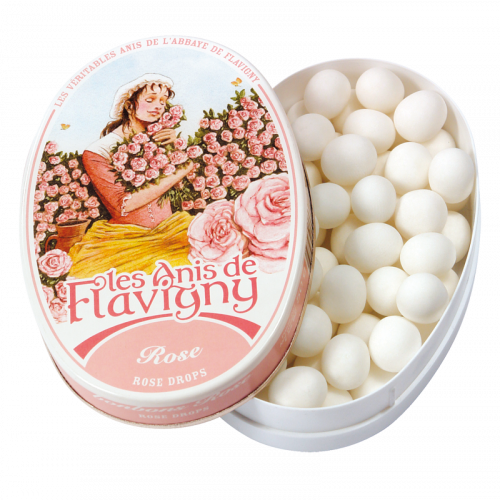 Boite ovale 50g - Rose