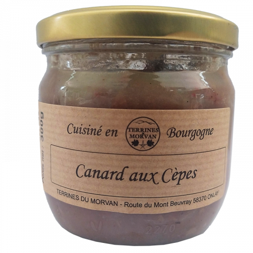 Canard aux cèpes 300g  Antoine Sabatier