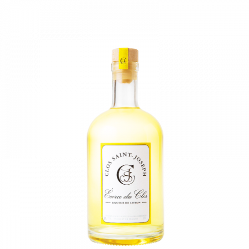 Liqueur de Citron "Écorce du Clos" 37% 50cl Clos St Joseph