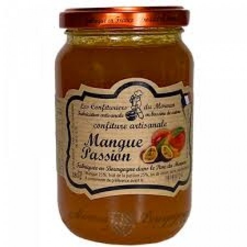 Confiture Mangue-Passion 380g Confiturier du Morvan