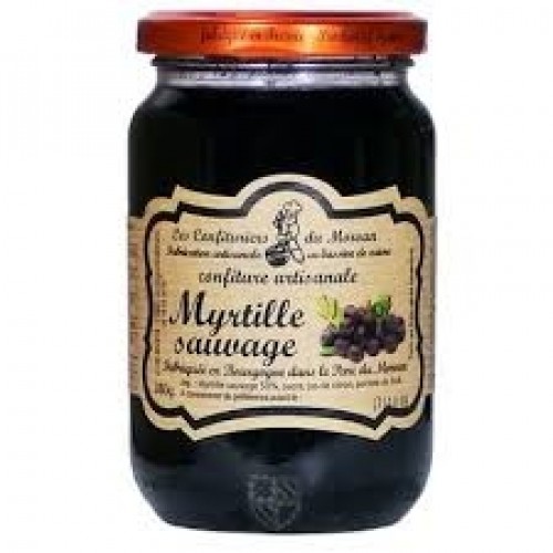 Confiture Myrtille sauvage 380g Confiturier du Morvan