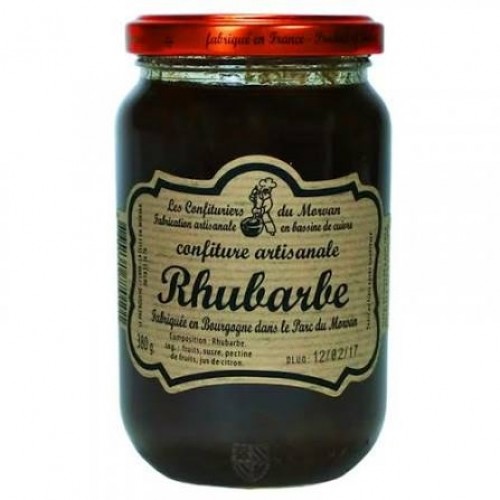 Confiture Rhubarbe 380g Confiturier du Morvan