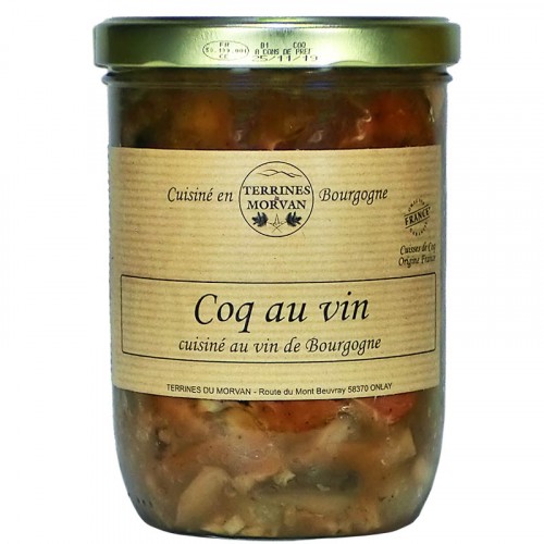 Coq au vin de Bourgogne 750g