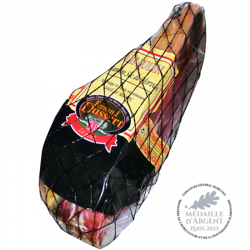 Demi Jambon sec du Morvan 9 mois 2,4kg Médaille d'argent CGA 2025