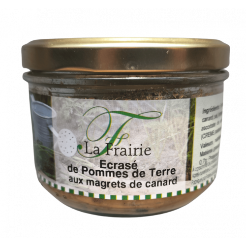 Ecrasé de pomme de terre aux magrets de canard 180g