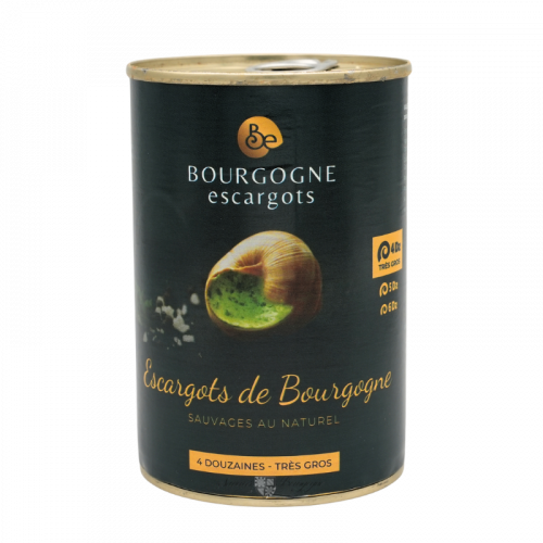 Escargots de Bourgogne "très gros" boîte 1/2 4Dz 250g Bourgogne Escargots