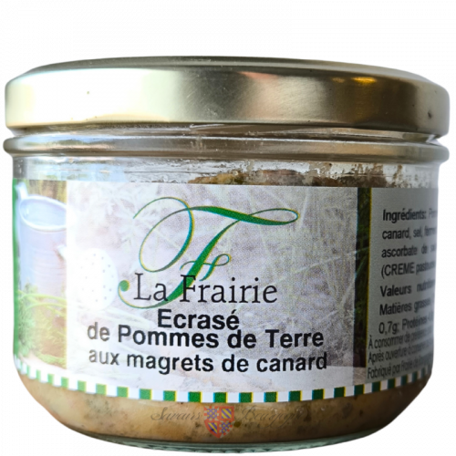 Ecrasé de pomme de terre aux magrets de canard 180g