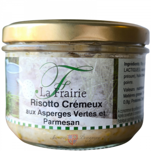 Risotto Crémeux aux Asperges vertes et Parmesan 200g