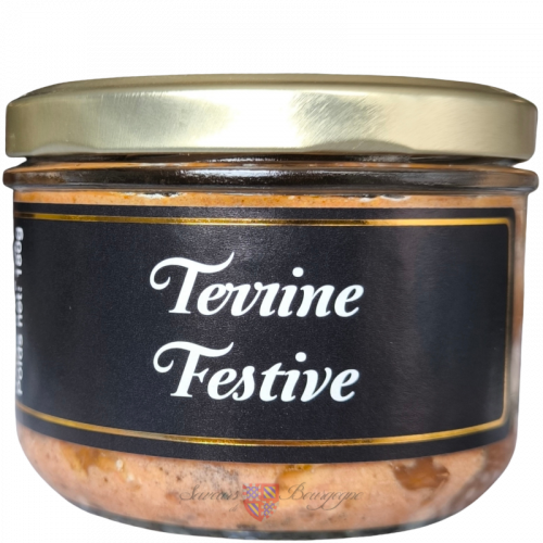 Terrine Festive au foie gras de canard 180g - Frairie de Bourgogne