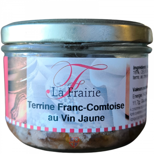 Terrine Franc-Comtoise au Vin Jaune 180g - Frairie de Bourgogne