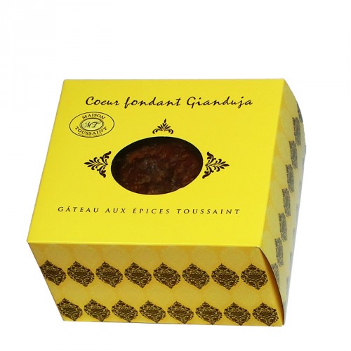 Gâteau aux épices  'Coeur fondant chocolat Gianduja' 250g Toussaint
