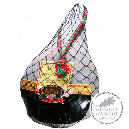 Jambon Sec du Morvan 9 mois avec Os 6kg Médaille d'argent CGA 2025