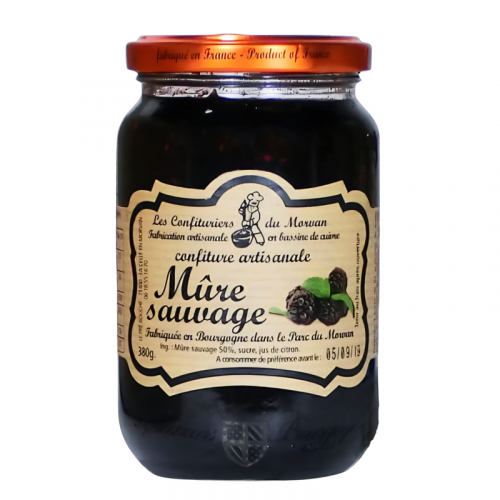 Confiture Mûre sauvage 380g Confiturier du Morvan