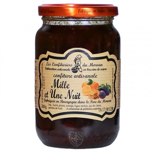 Confiture Mille et une nuits 380g Confiturier du Morvan