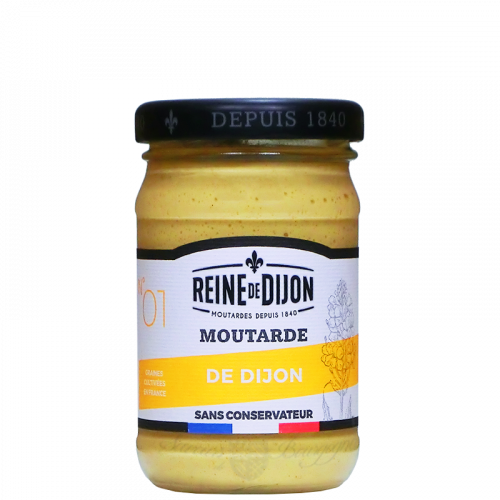 Moutarde de Dijon 100g sans conservateur Reine de Dijon