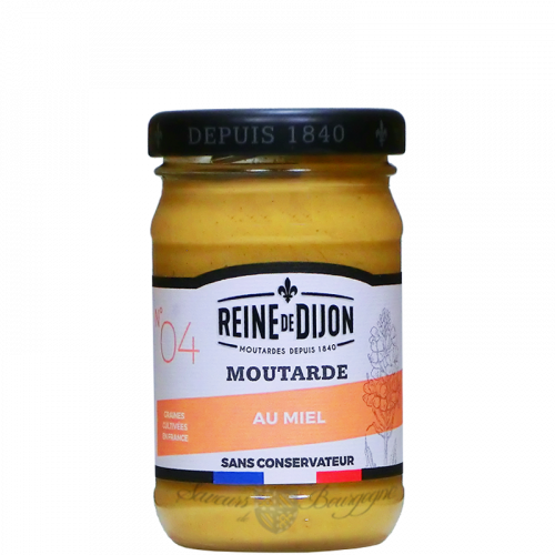 Moutarde miel sans conservateur 100g Reine de Dijon