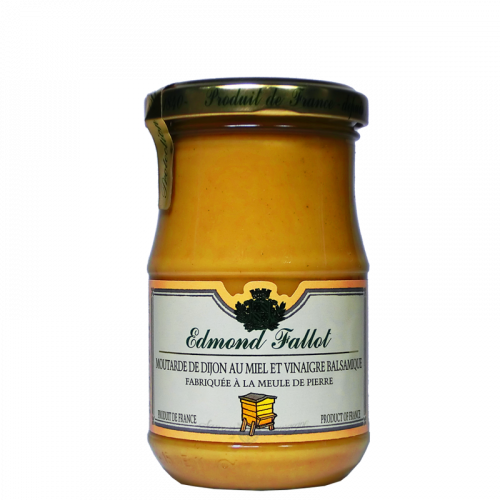Moutarde au miel et vinaigre balsamique 210g Fallot