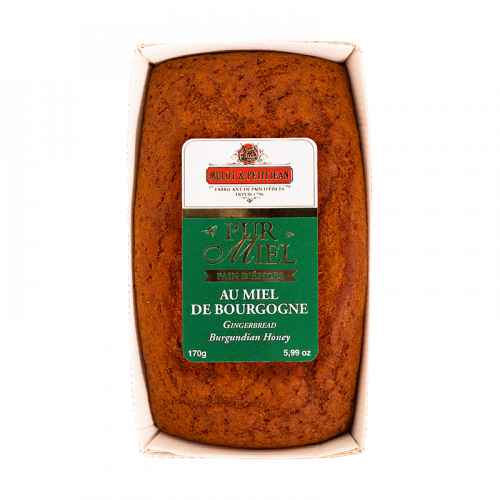 Pain d'épices "Pur Miel" au miel de Bourgogne 170g - Mulot & Petitjean