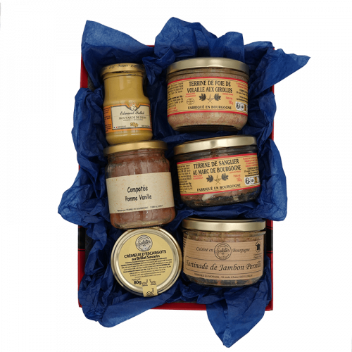 Panier "Saveurs de Bourgogne"