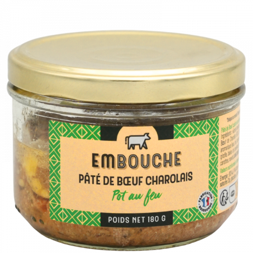 Pâté de Boeuf Charolais Pot au Feu 180g - Terrines du Morvan