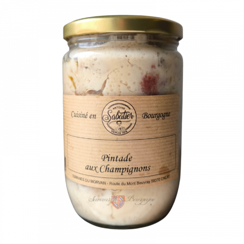 Pintade aux Champignons 600g  Antoine Sabatier