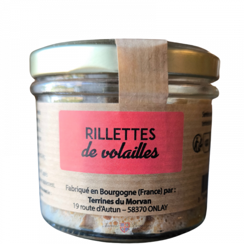 Rillettes de Volailles 80g Terrine du Morvan