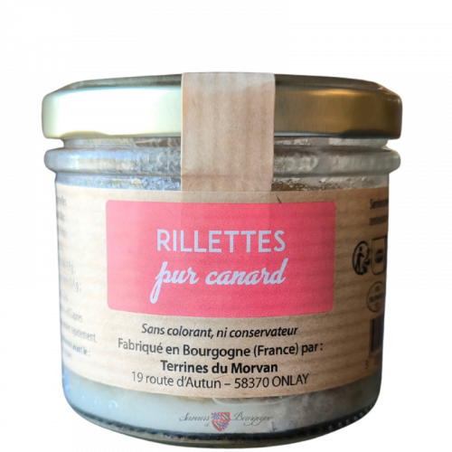 Rillettes pur canard 80g Terrine du Morvan